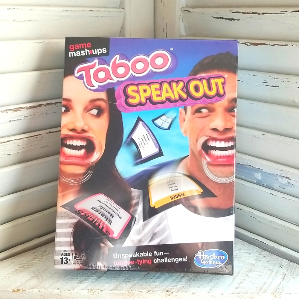 FUN!! Taboo Speak Out Game